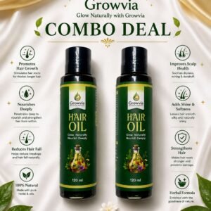 Growvia Hair OIl Combo Deal
